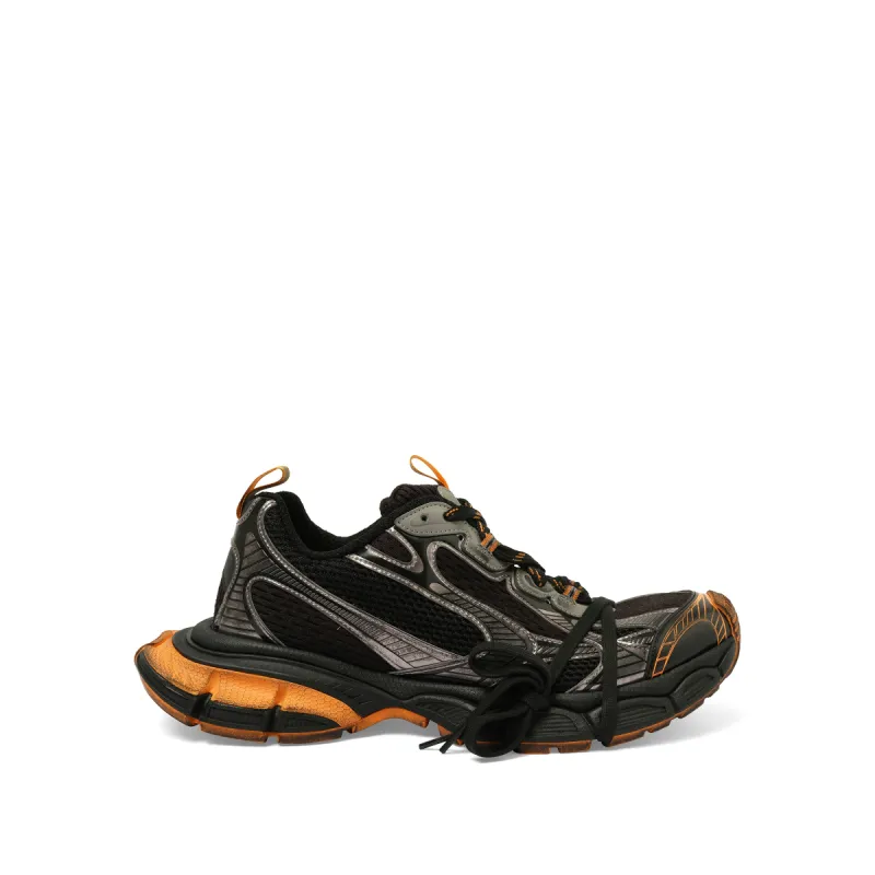3XL Sneaker in Black/Orange/Grey made by MARAIS