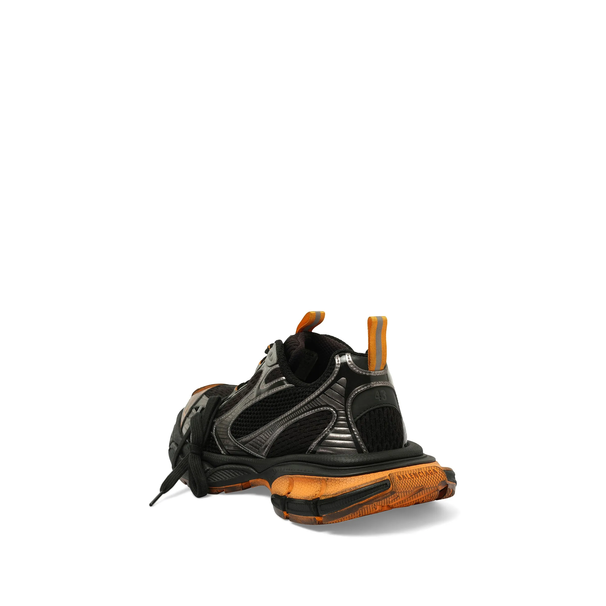 3XL Sneaker in Black/Orange/Grey sold by MARAIS product image thumbnail 3