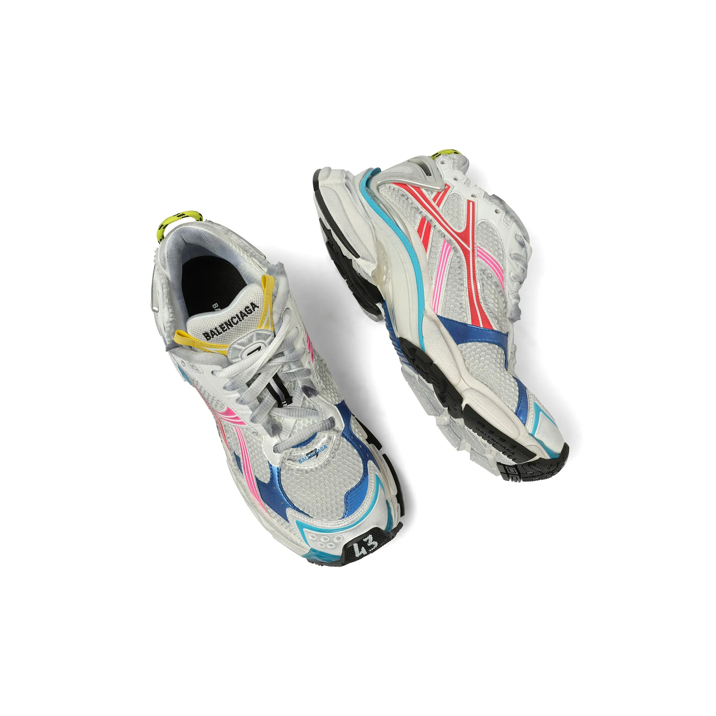 Runner Metallic Sneaker in Multicolour sold by MARAIS product image thumbnail 4