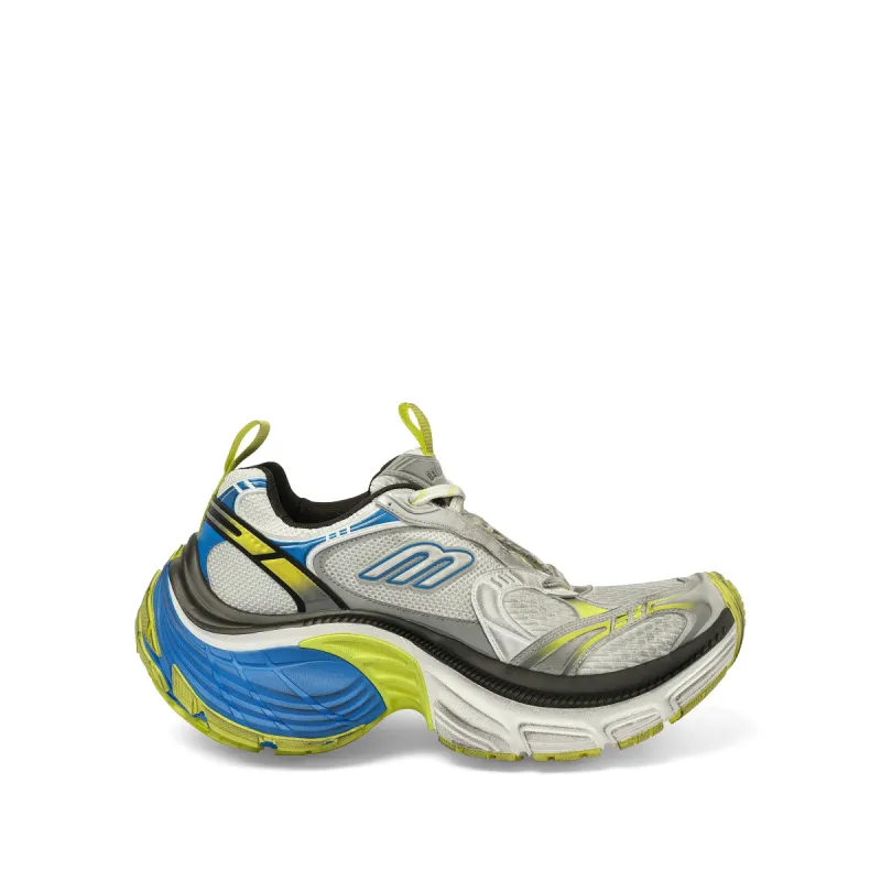 10XL Sneaker in White/Yellow/Blue made by Balenciaga