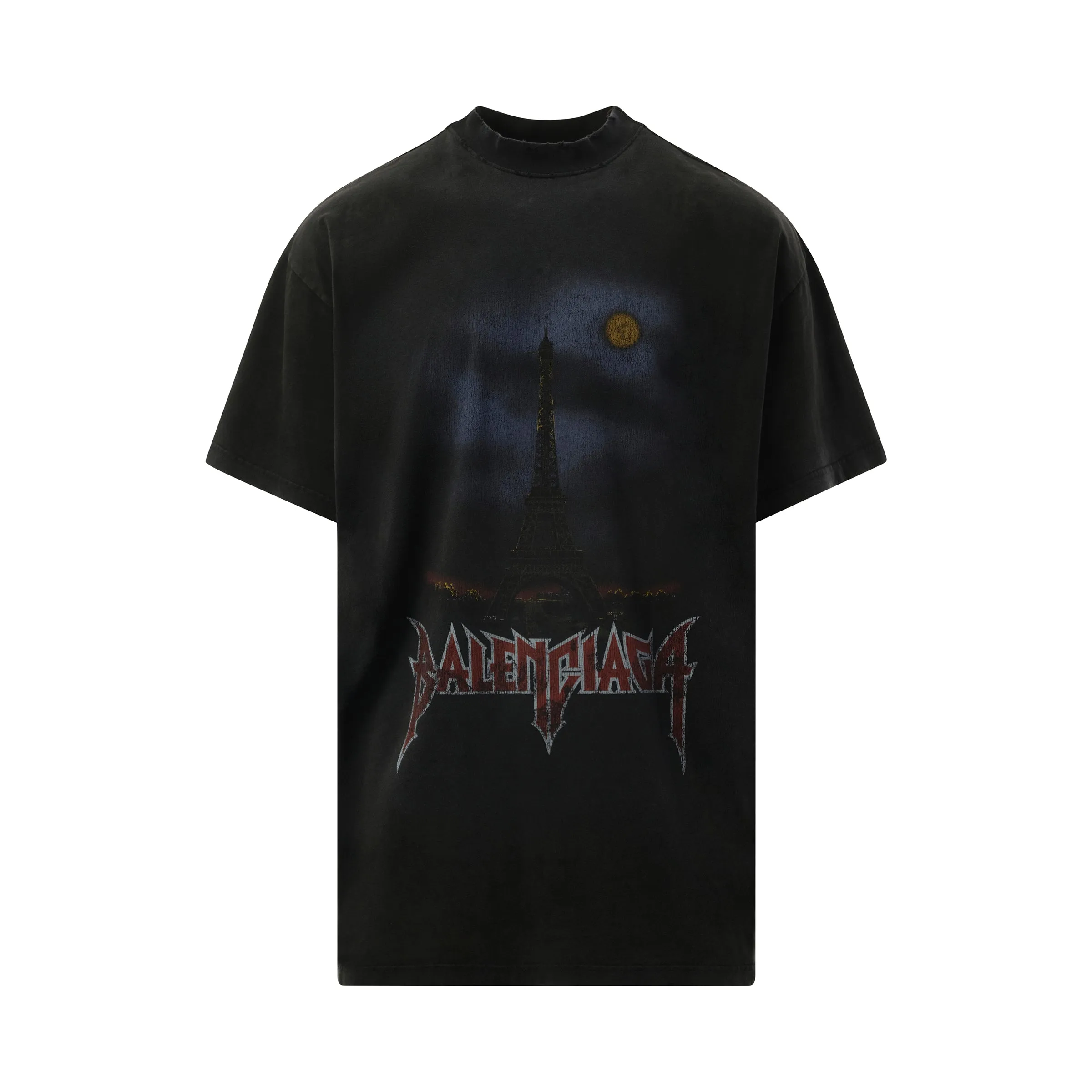 Double Front T-Shirt in Washed Black sold by MARAIS product image thumbnail 2