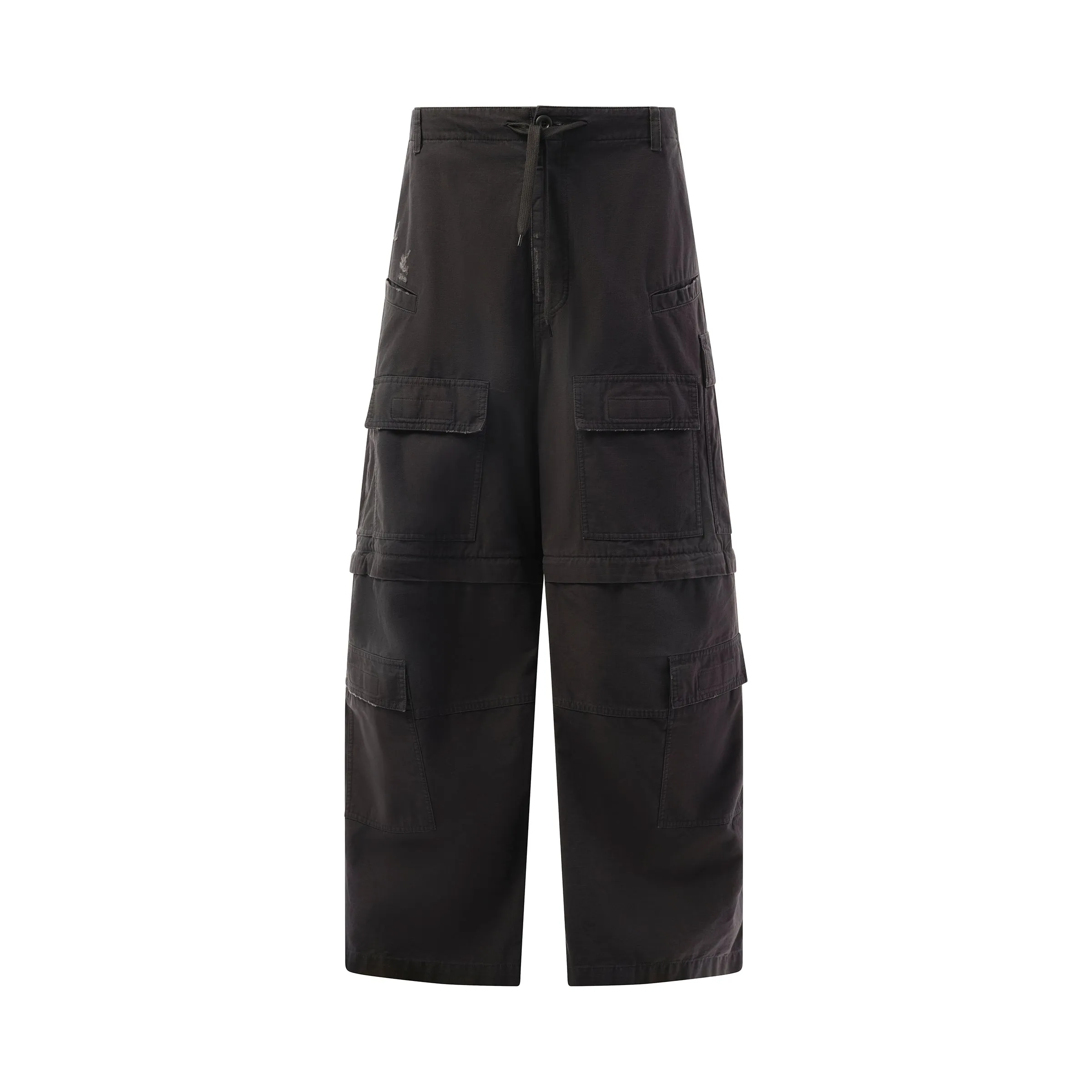 Large Cargo Pants in Elephant Grey sold by MARAIS product image thumbnail 2