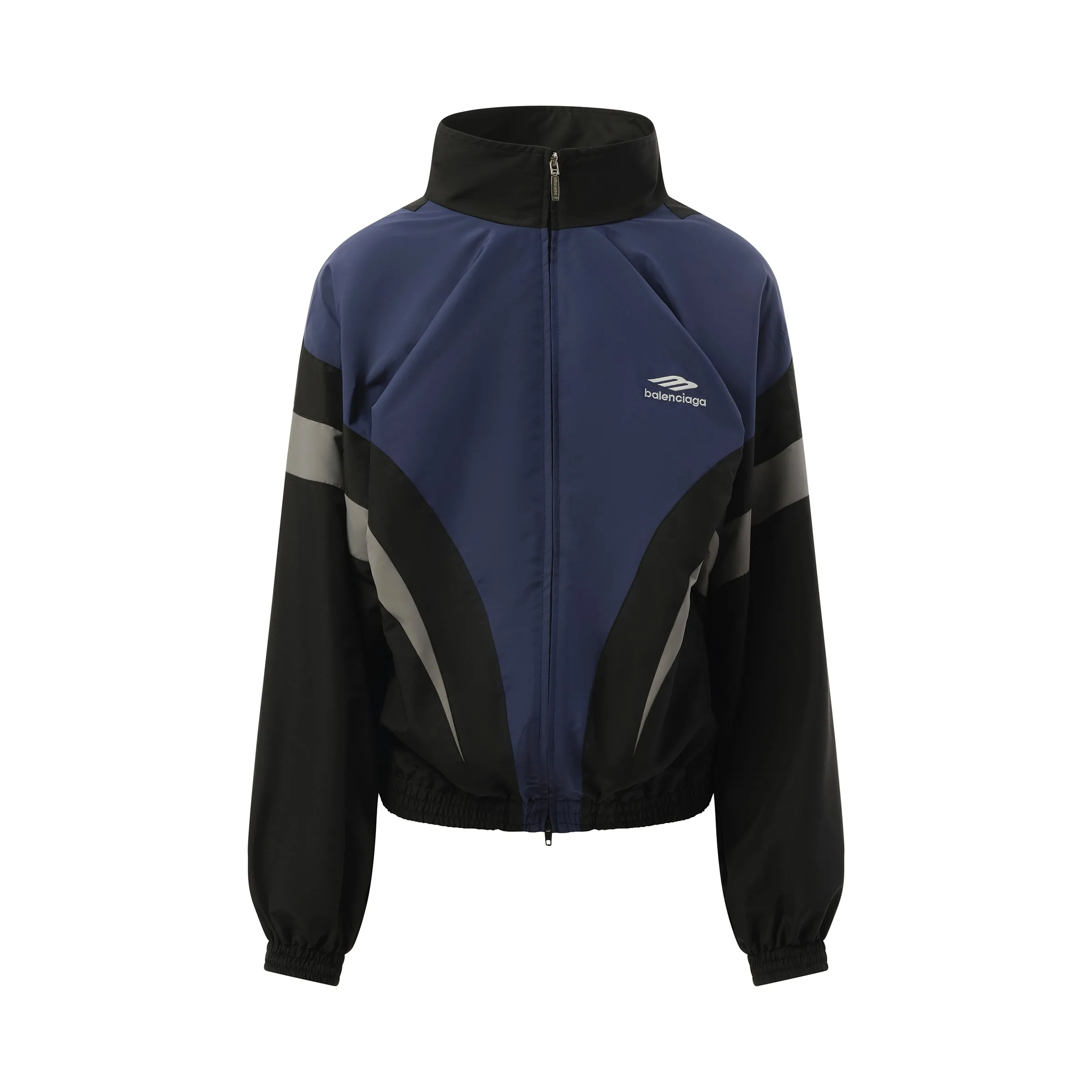 Off Shoulder Tracksuit Jacket in Black sold by MARAIS product image thumbnail 2