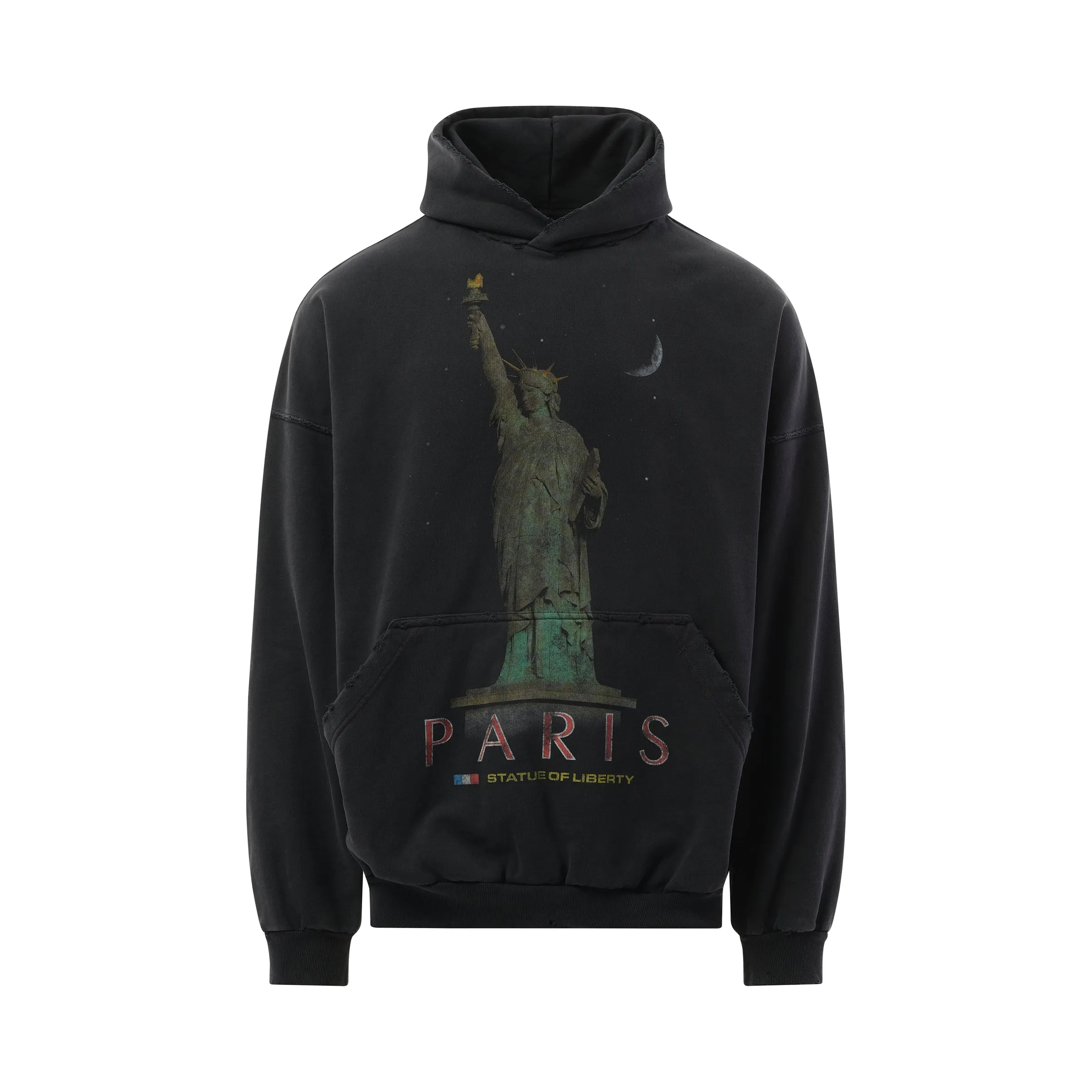 Paris Liberty Oversized Hoodie in Black sold by MARAIS product image thumbnail 2