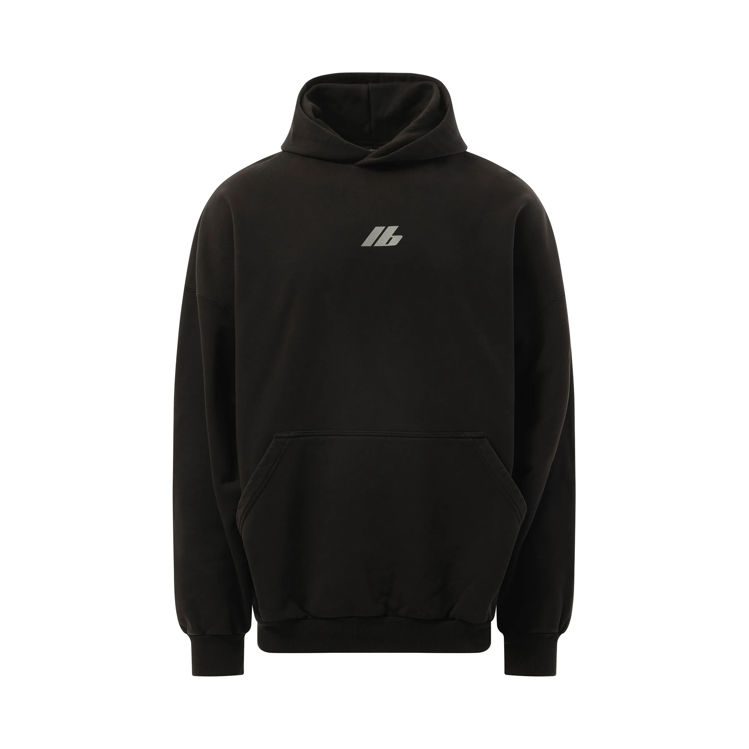 Activewear Oversized Hoodie in Faded Black sold by MARAIS product image thumbnail 2
