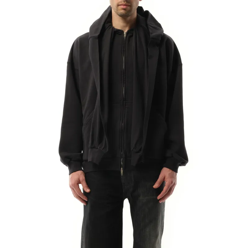 Incognito Hoodie in Black sold by MARAIS