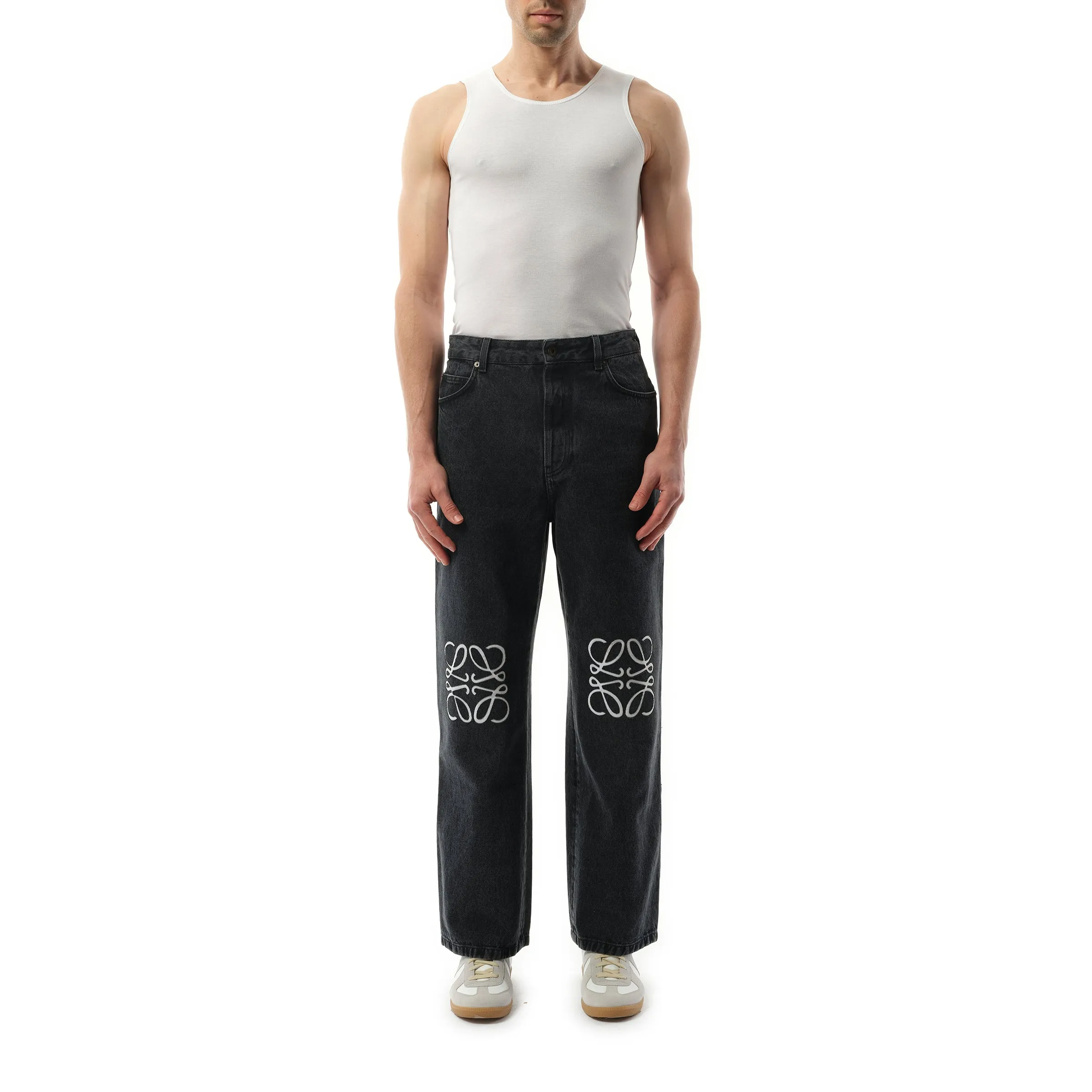 Anagram Baggy Jeans AF in Black sold by MARAIS product image thumbnail 4