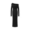 Bound Midi Dress in Soot sold by MARAIS