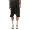 Heavy Drop Shorts in Washed Black sold by MARAIS