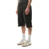 Heavy Drop Shorts in Washed Black sold by MARAIS