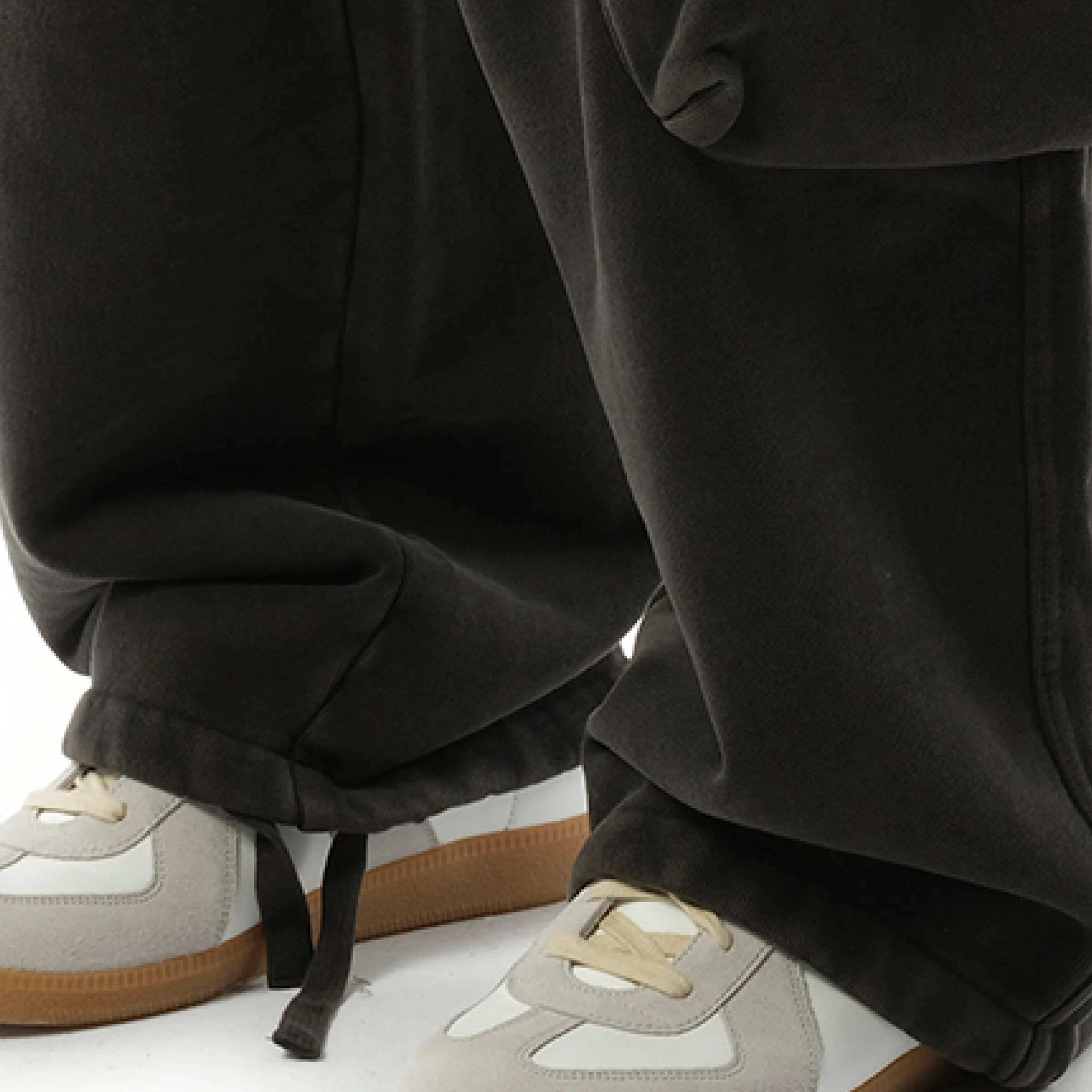 Heavy Gocar Sweatpants in Washed Black sold by MARAIS product image thumbnail 3