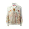 Temple of Knowledge Long Sleeve Shirt in Multicolour sold by MARAIS