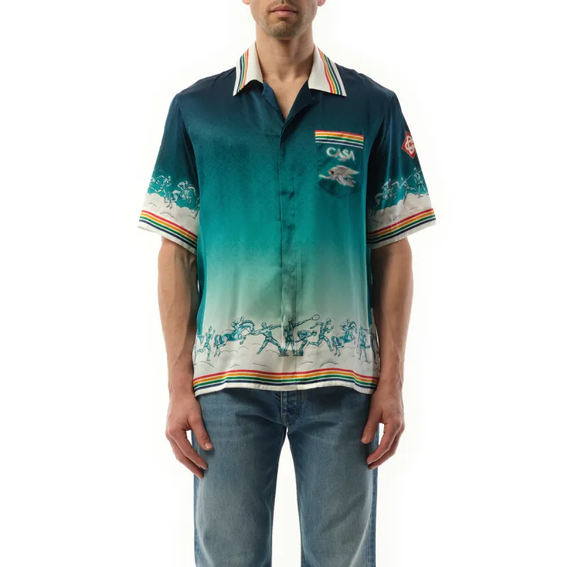 Goddess Cuban Collar Shirts in Multicolour sold by MARAIS