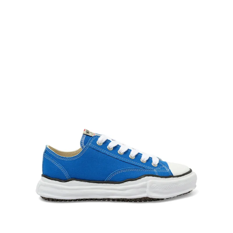 PETERSON OG Low Top Sneaker in CL Blue made by Maison MIHARA YASUHIRO