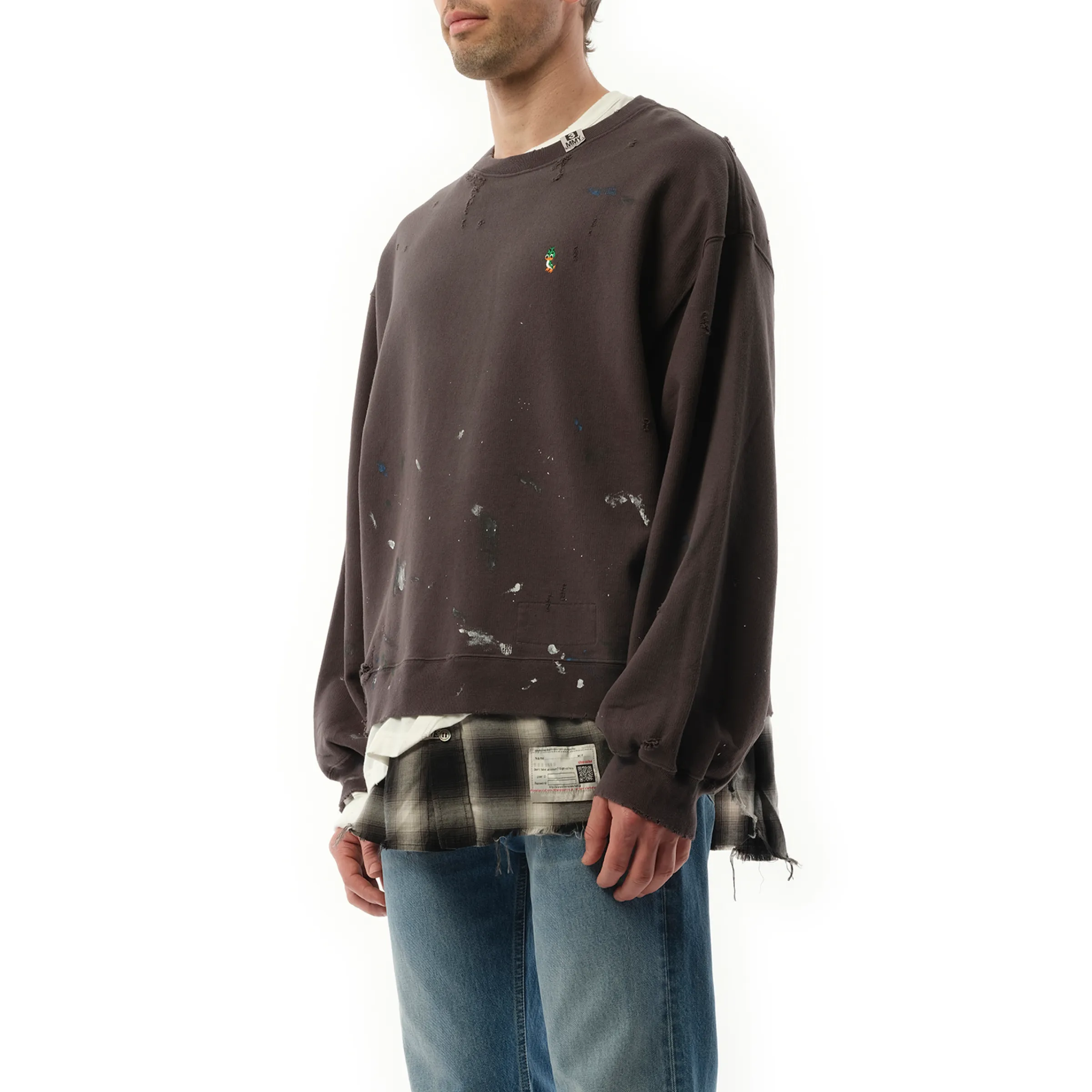 Triple Layered Pullover in Black sold by MARAIS product image thumbnail 5