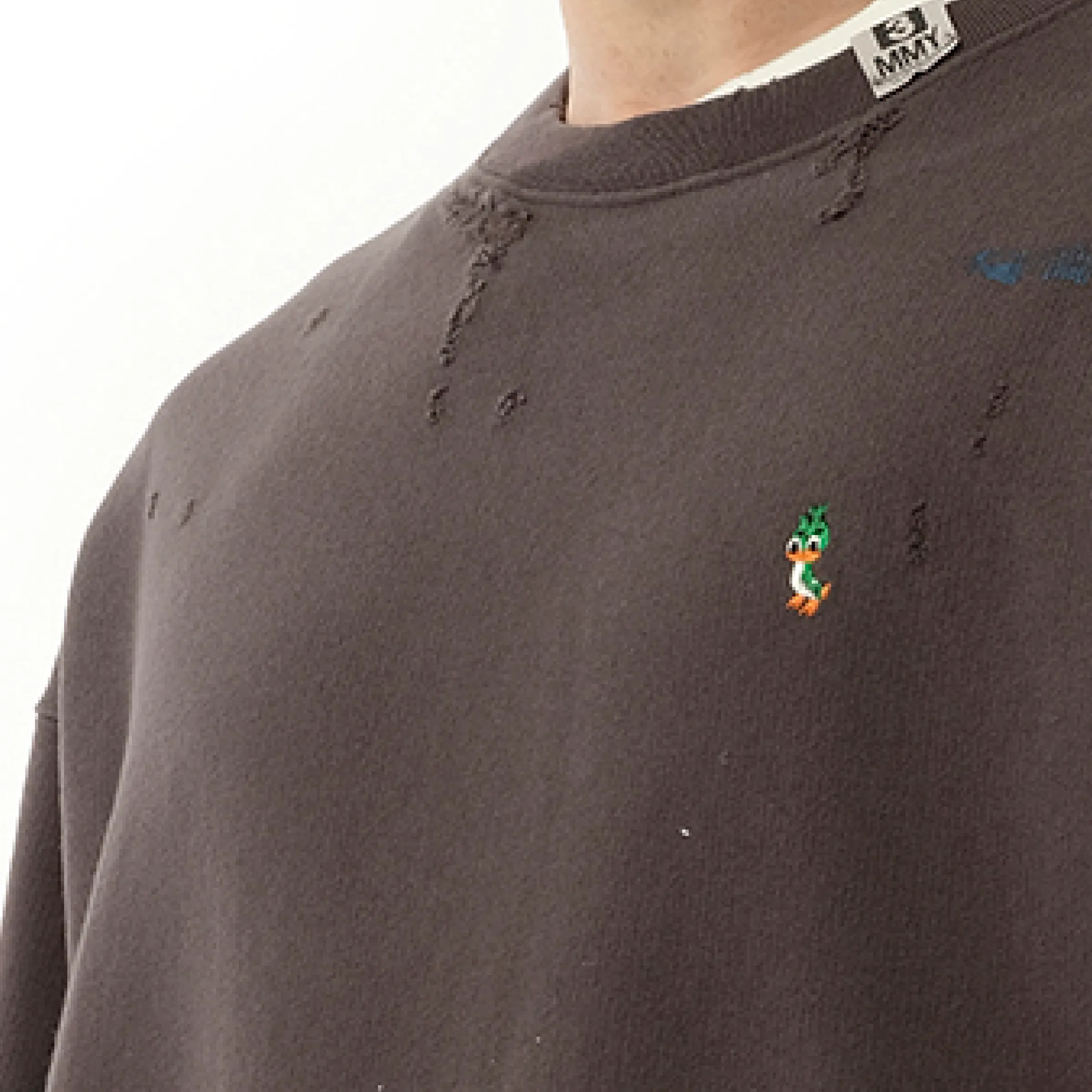 Triple Layered Pullover in Black sold by MARAIS product image thumbnail 3