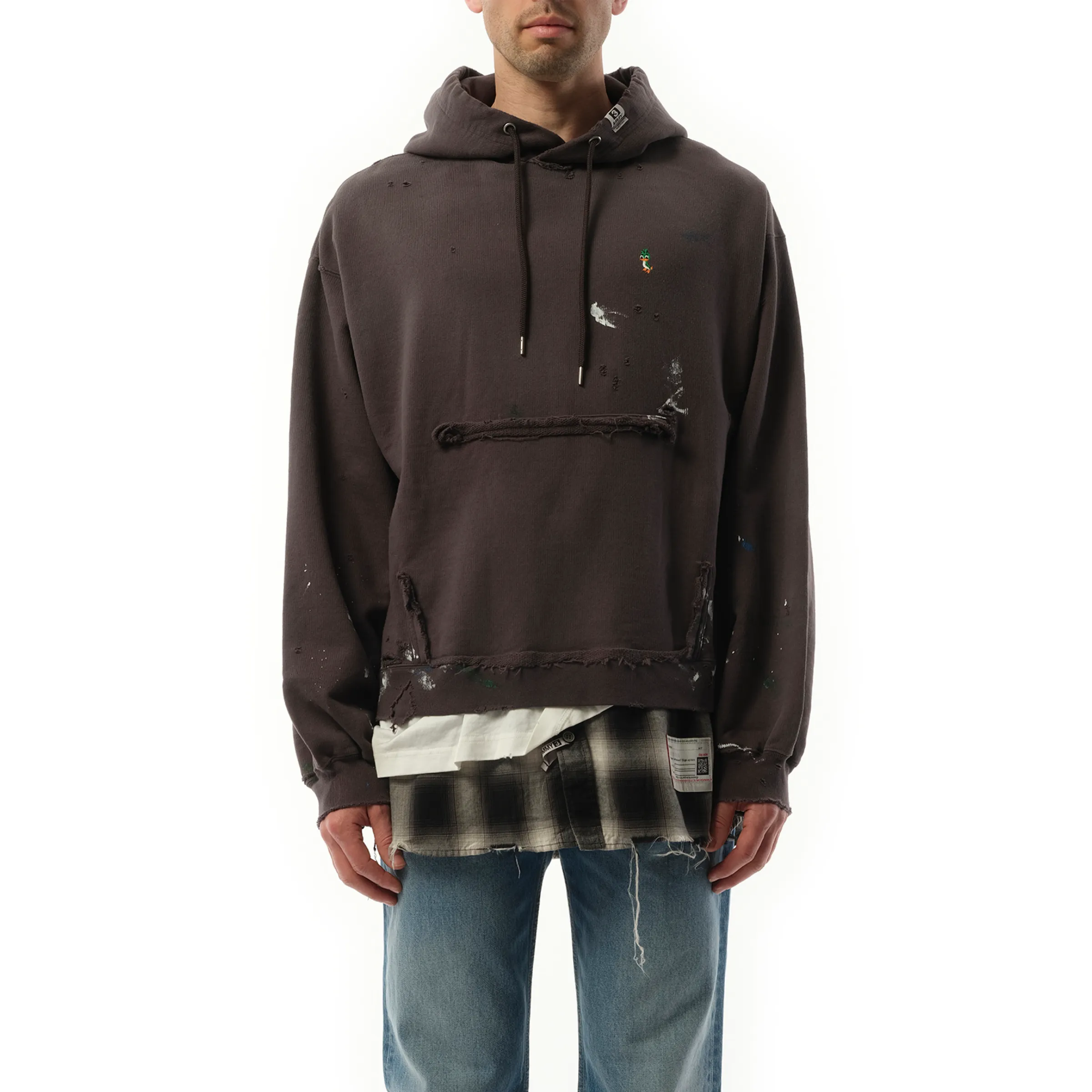 Triple Layered Hoodie in Black sold by MARAIS