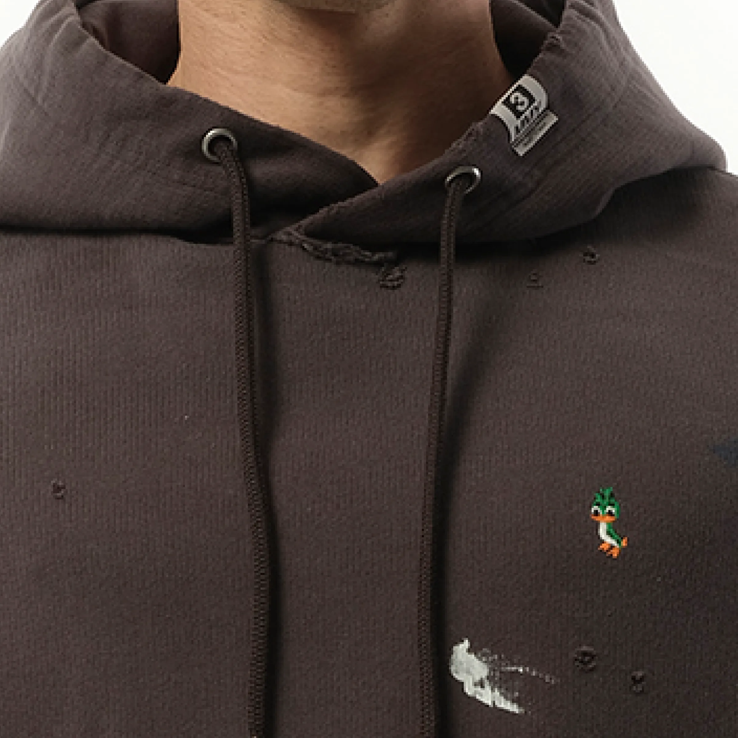 Triple Layered Hoodie in Black sold by MARAIS product image thumbnail 3