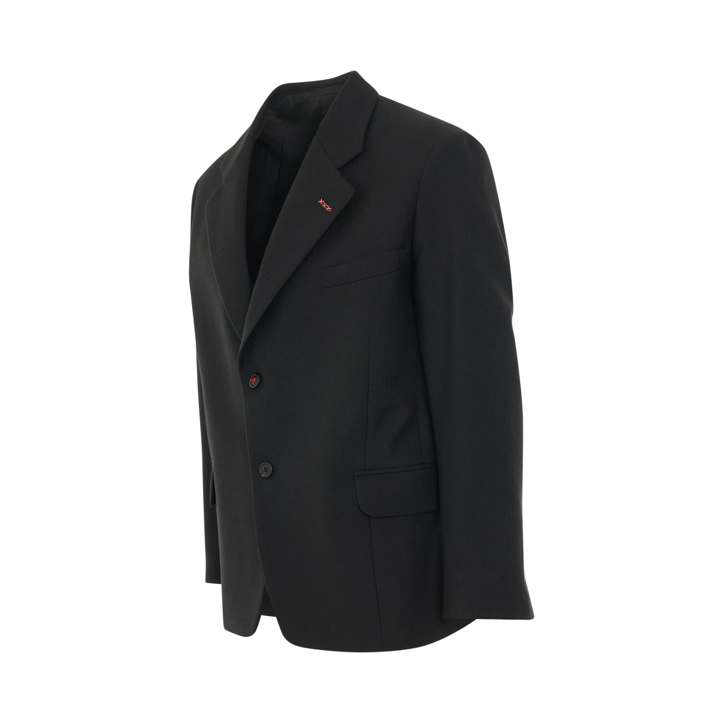 Icons Wool Jacket in Black sold by MARAIS product image thumbnail 2