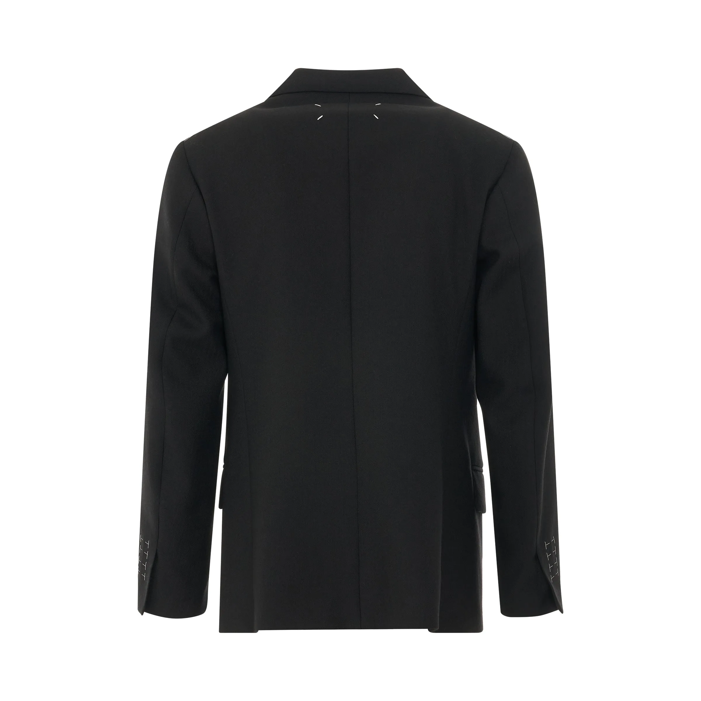 Icons Wool Jacket in Black sold by MARAIS product image thumbnail 4