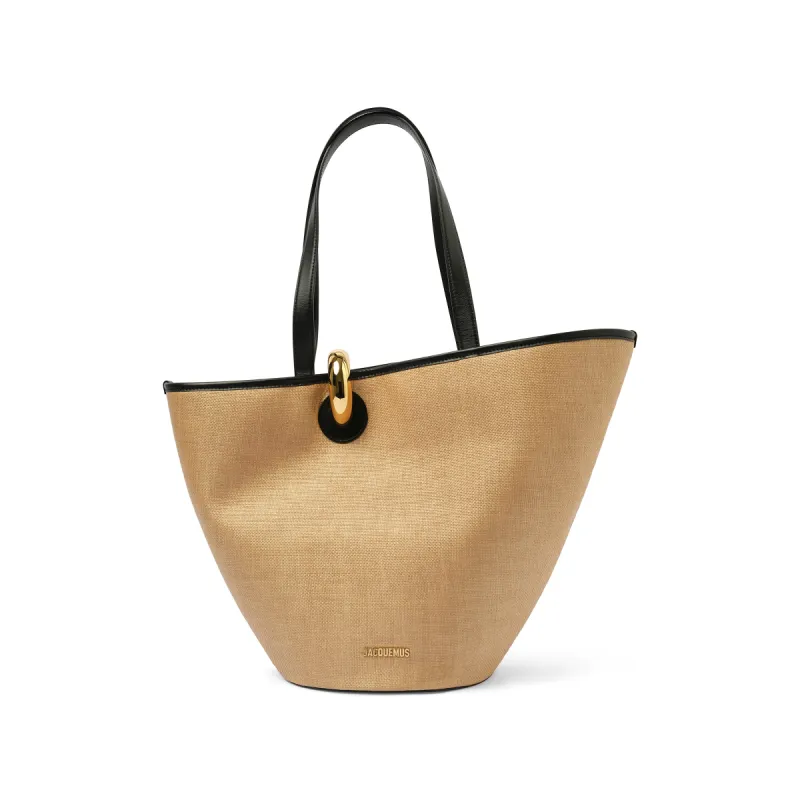 Le Bambola Bag in Ivory/Black sold by MARAIS