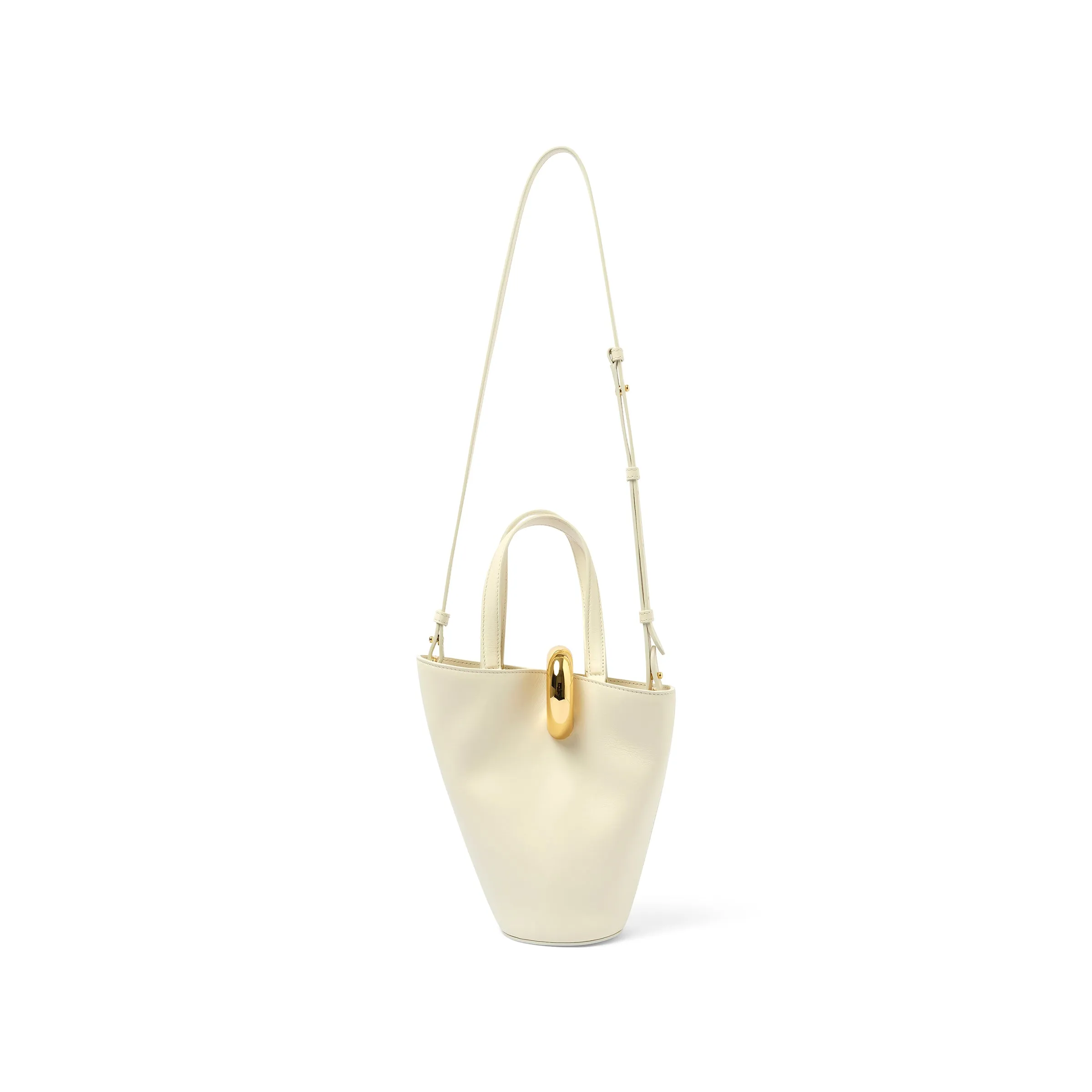 Le Petit Bambola Leather Bag in Light Ivory sold by MARAIS product image thumbnail 3