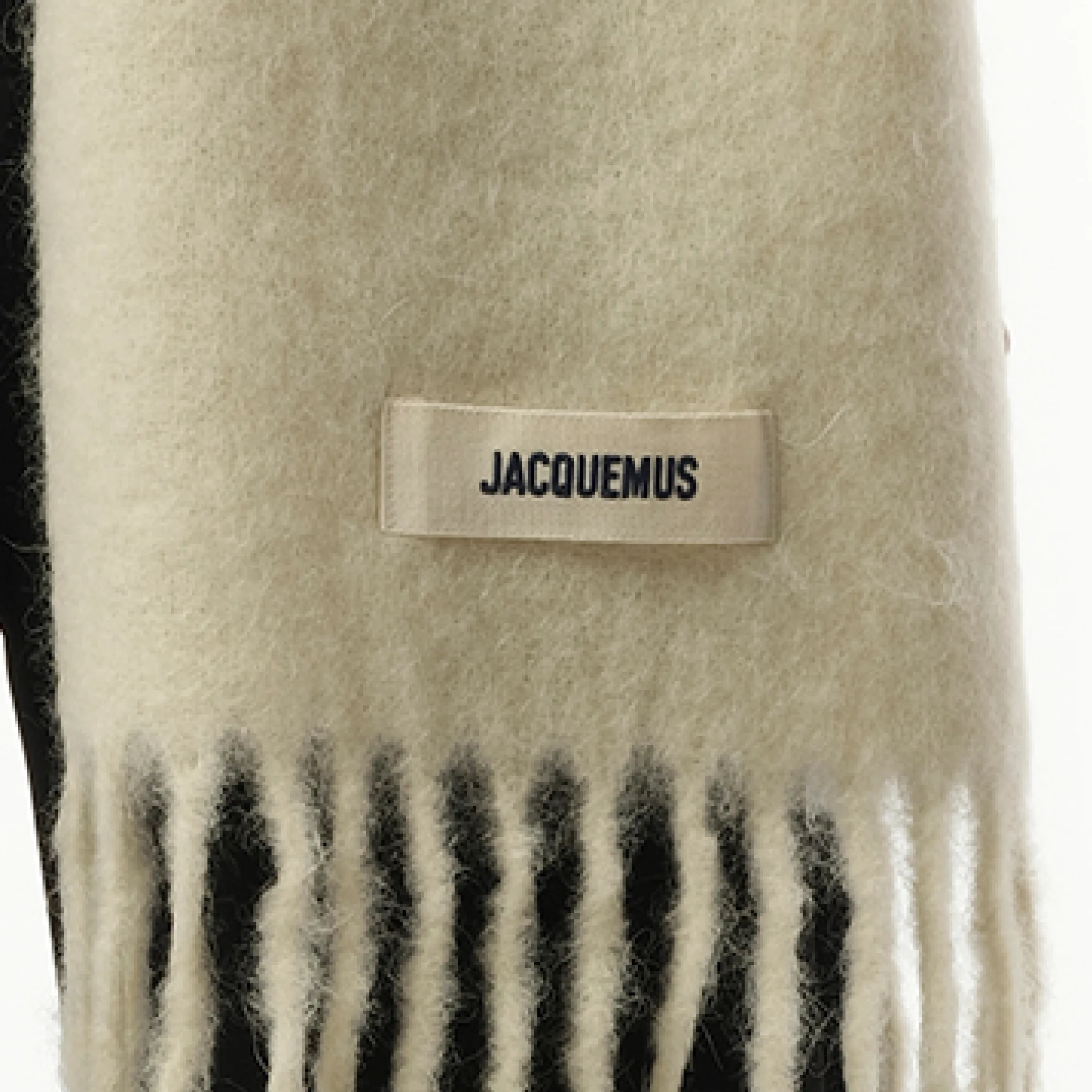 L'echarpe Carro Scarf in Off White sold by MARAIS product image thumbnail 3