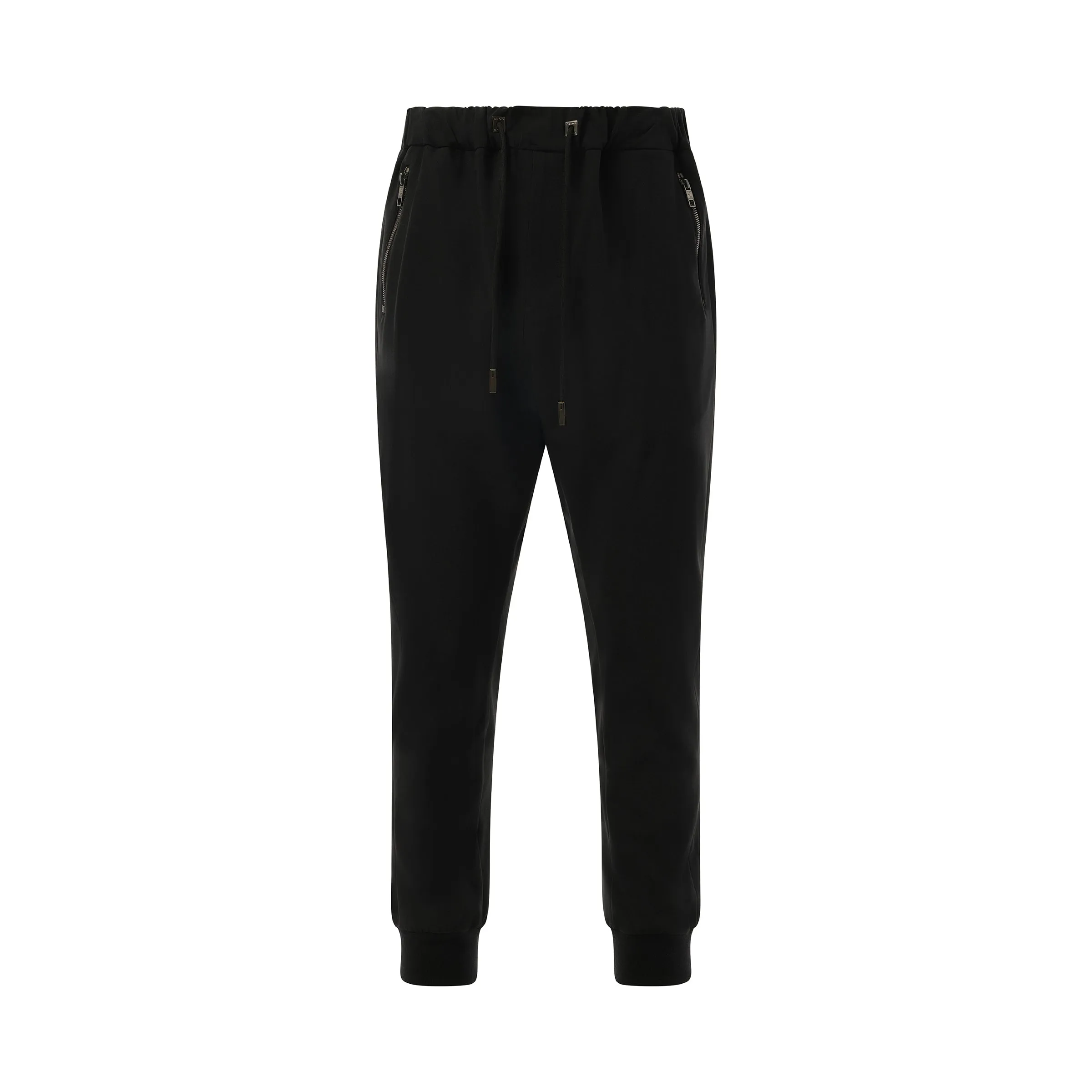 Elasticated Jogger in Black sold by MARAIS product image thumbnail 2