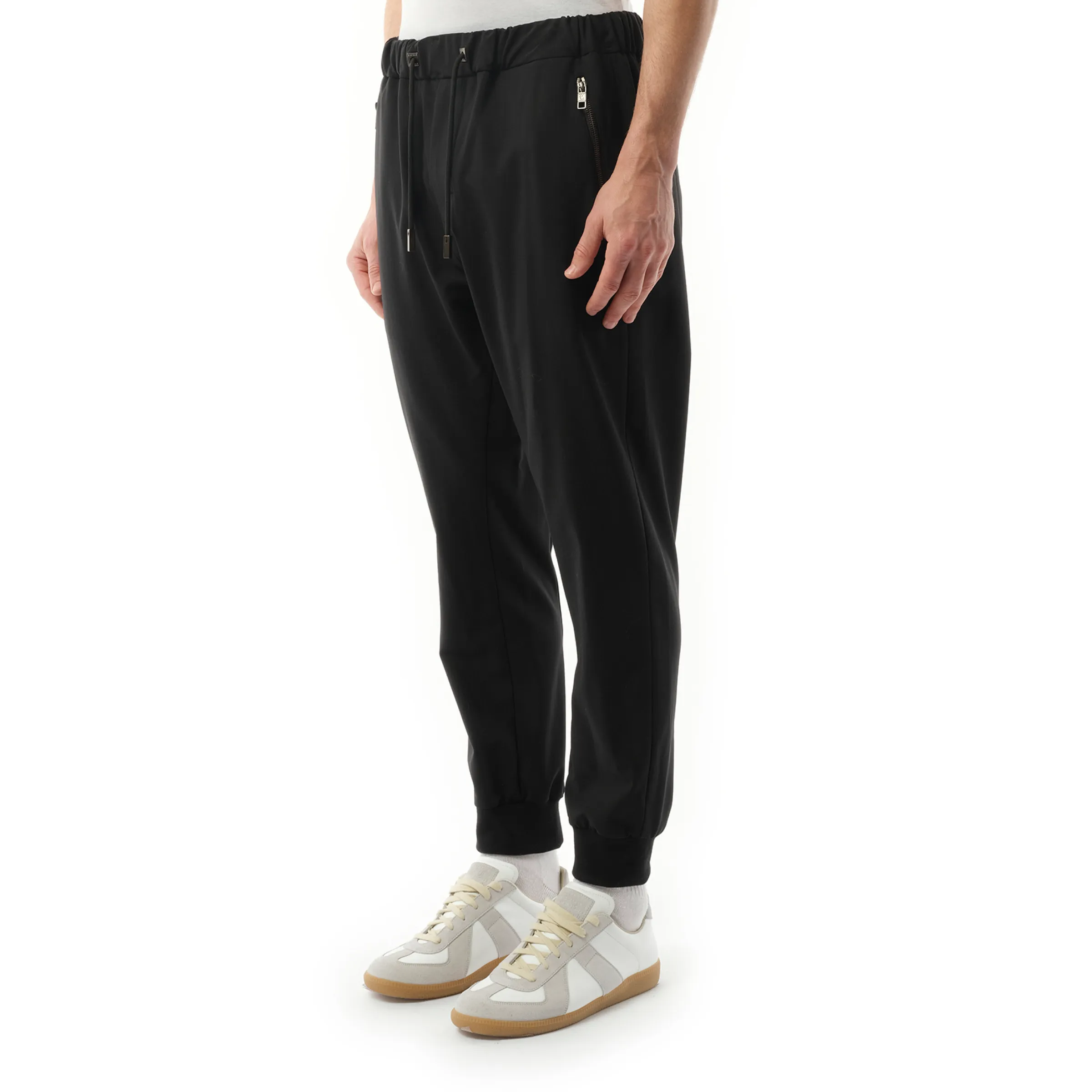 Elasticated Jogger in Black sold by MARAIS product image thumbnail 5