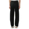 Pleated Relax Pants in Black sold by MARAIS