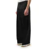 Pleated Relax Pants in Black sold by MARAIS