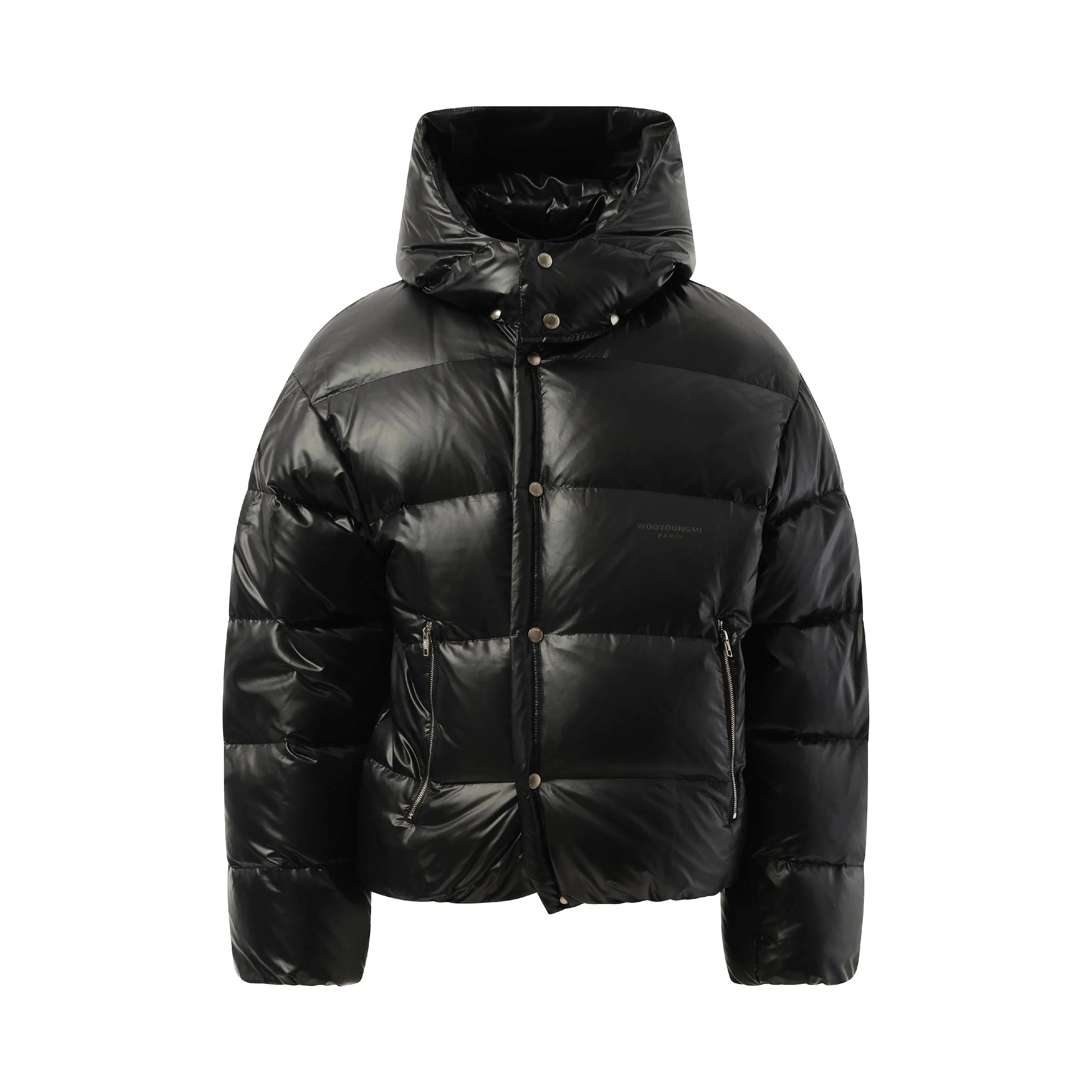 Hooded Down Jacket in Black sold by MARAIS product image thumbnail 2