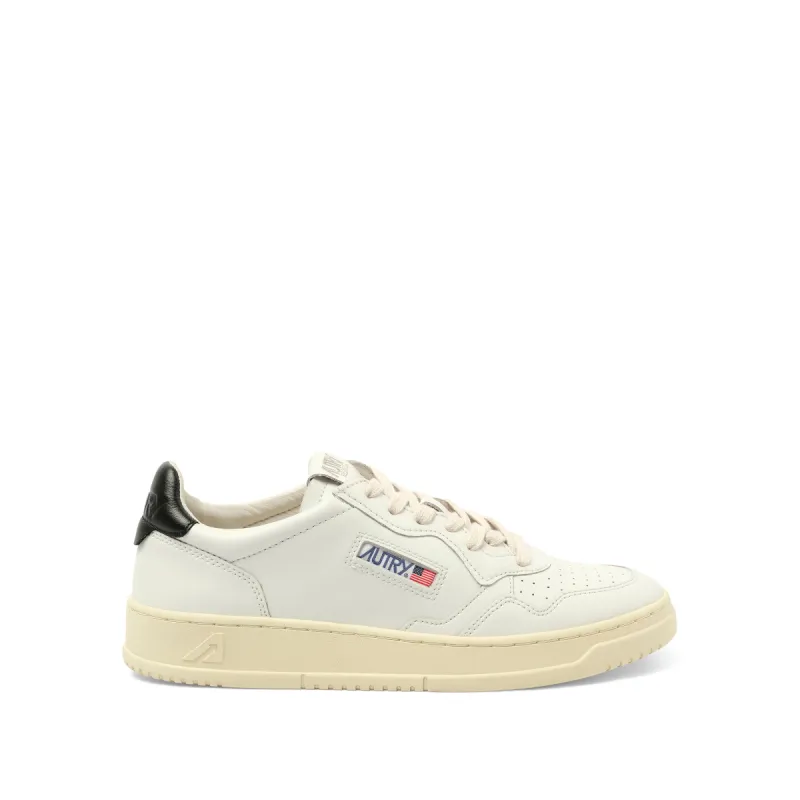 Medalist Low Sneakers in White/Black sold by MARAIS