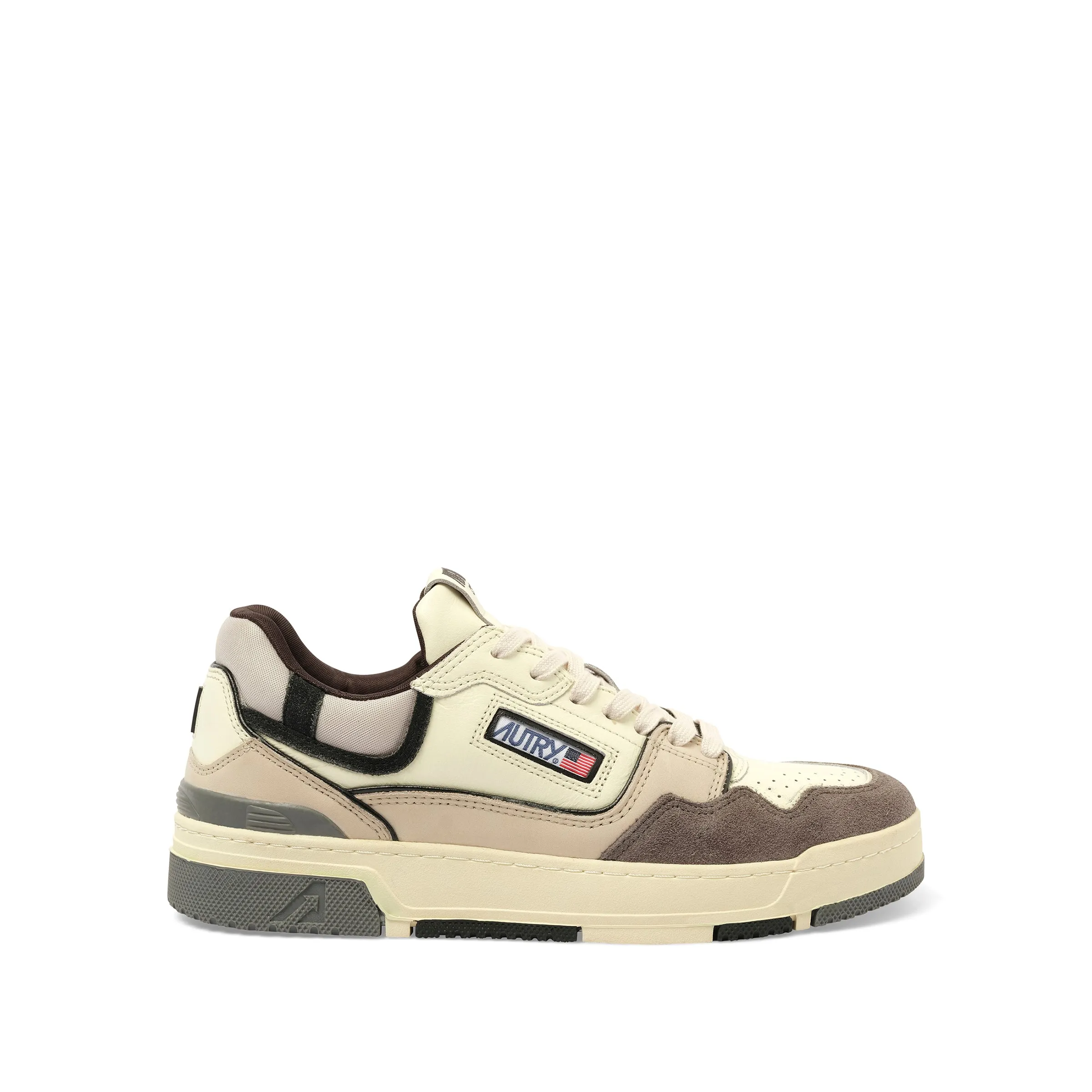 CLC Low Sneaker in Suede/Black/Grey sold by MARAIS