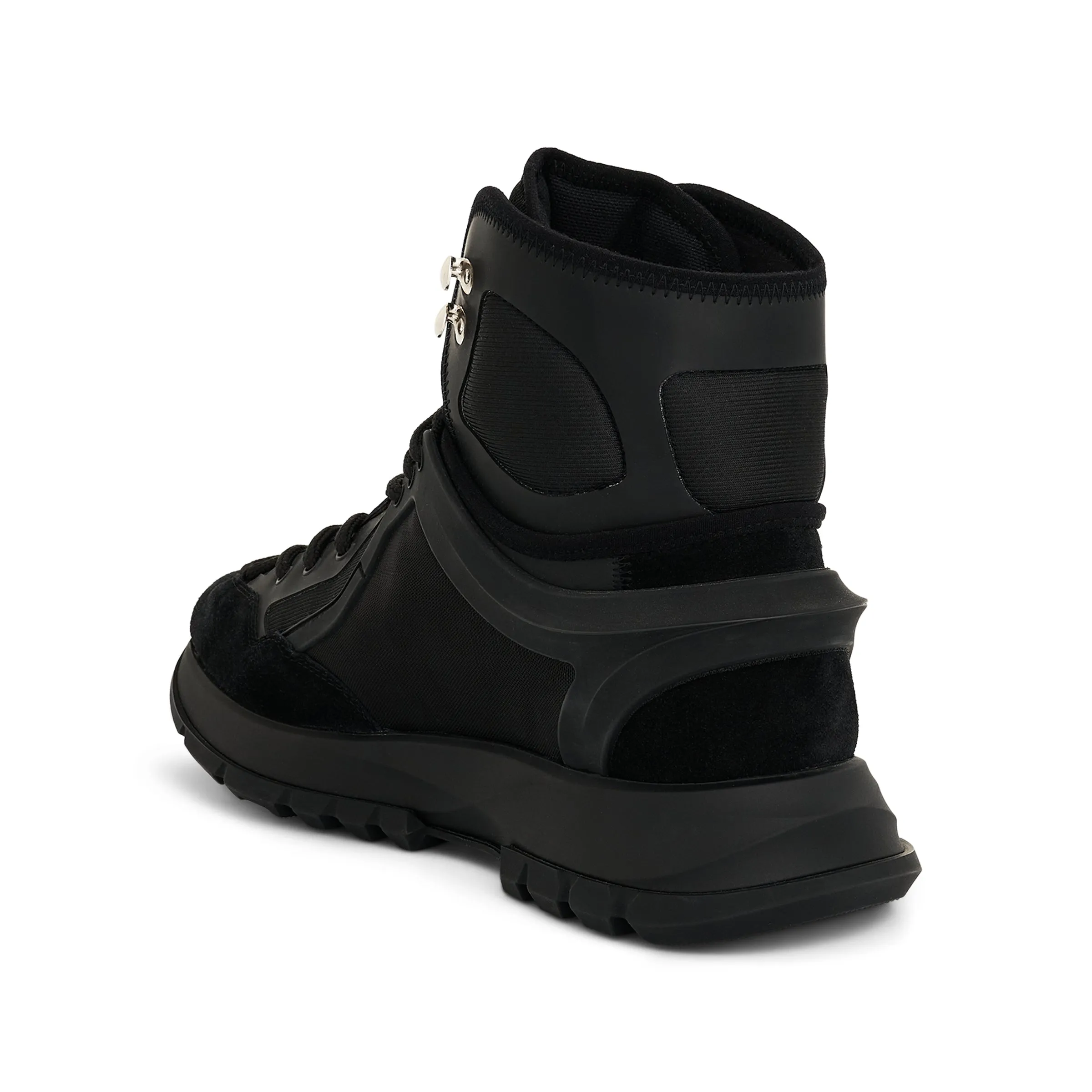 Spectre With Cage High Sneaker in Black sold by MARAIS product image thumbnail 3