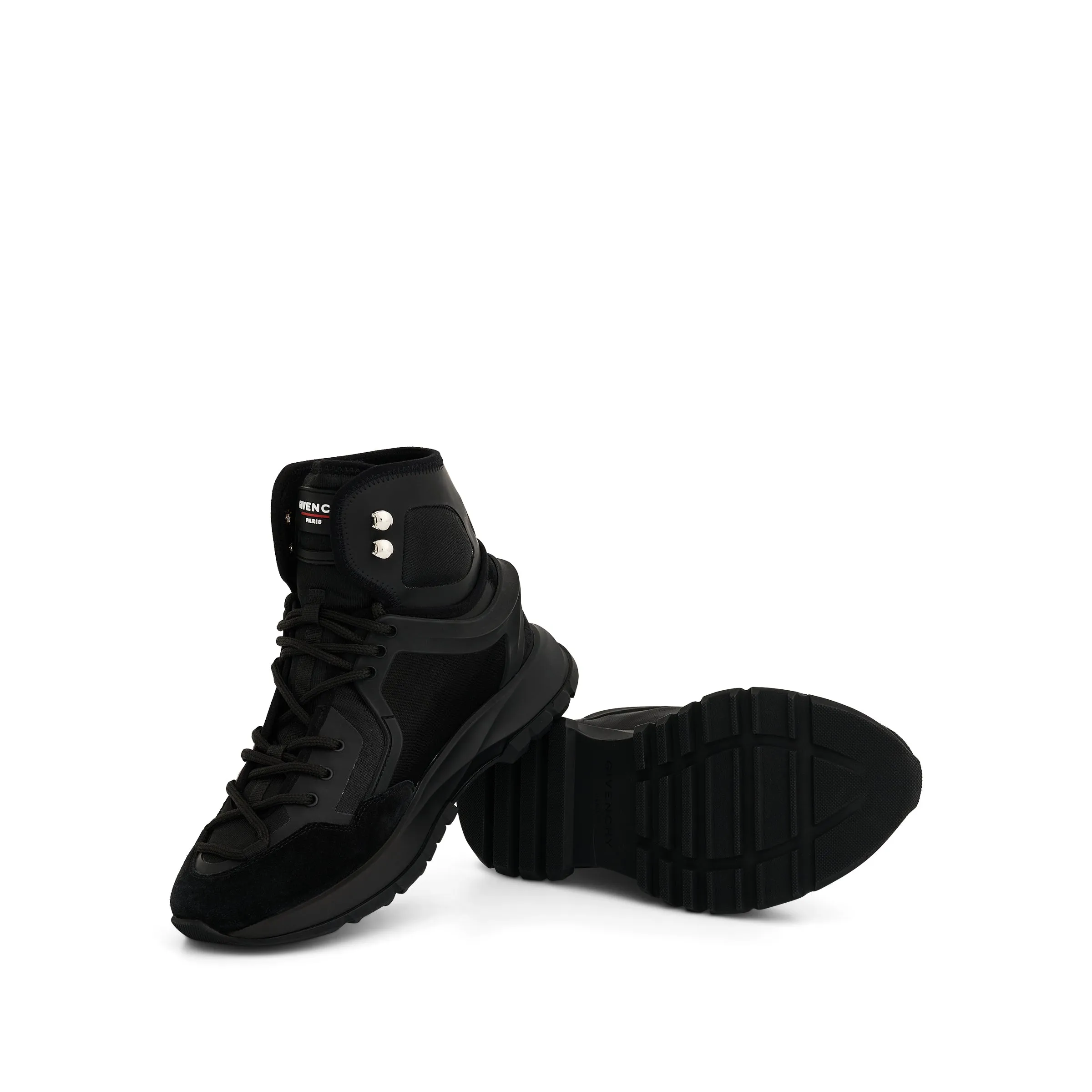 Spectre With Cage High Sneaker in Black sold by MARAIS product image thumbnail 5