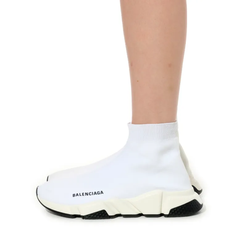Logo Speed Sneaker in White sold by MARAIS