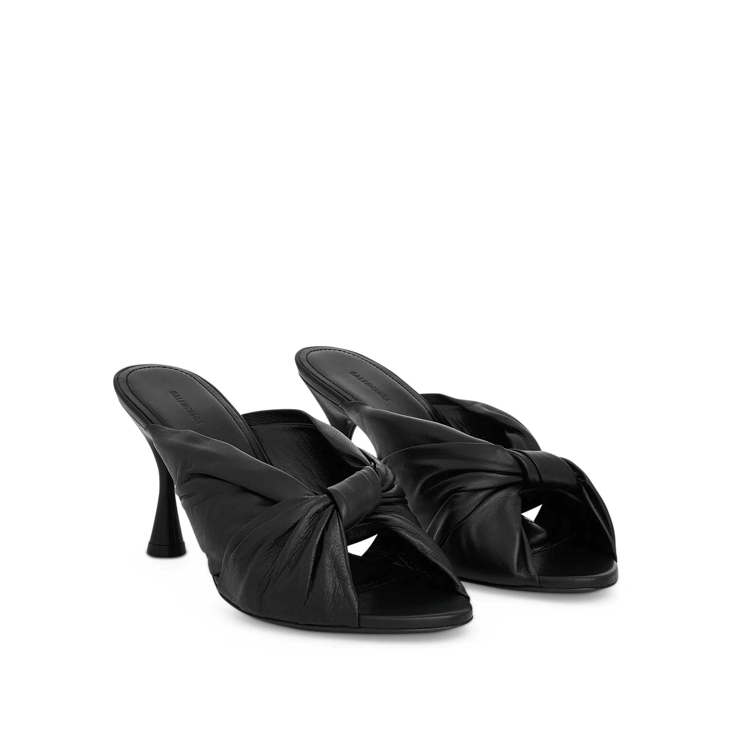 Drapy 80Mm Mule Sandal in Black sold by MARAIS product image thumbnail 2