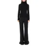 Cashmere High Neck Knitwear in Black sold by MARAIS