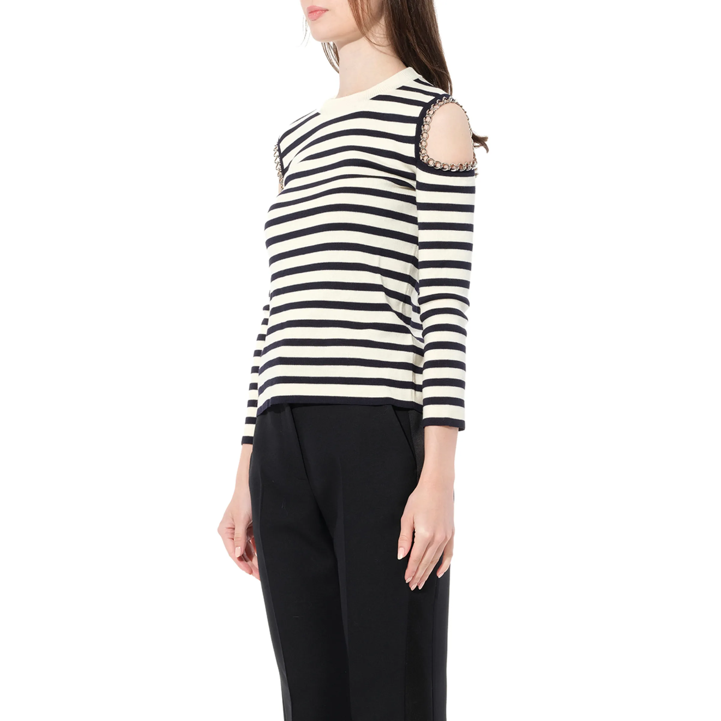 Crew Neck Knitwear Ivory sold by MARAIS product image thumbnail 5