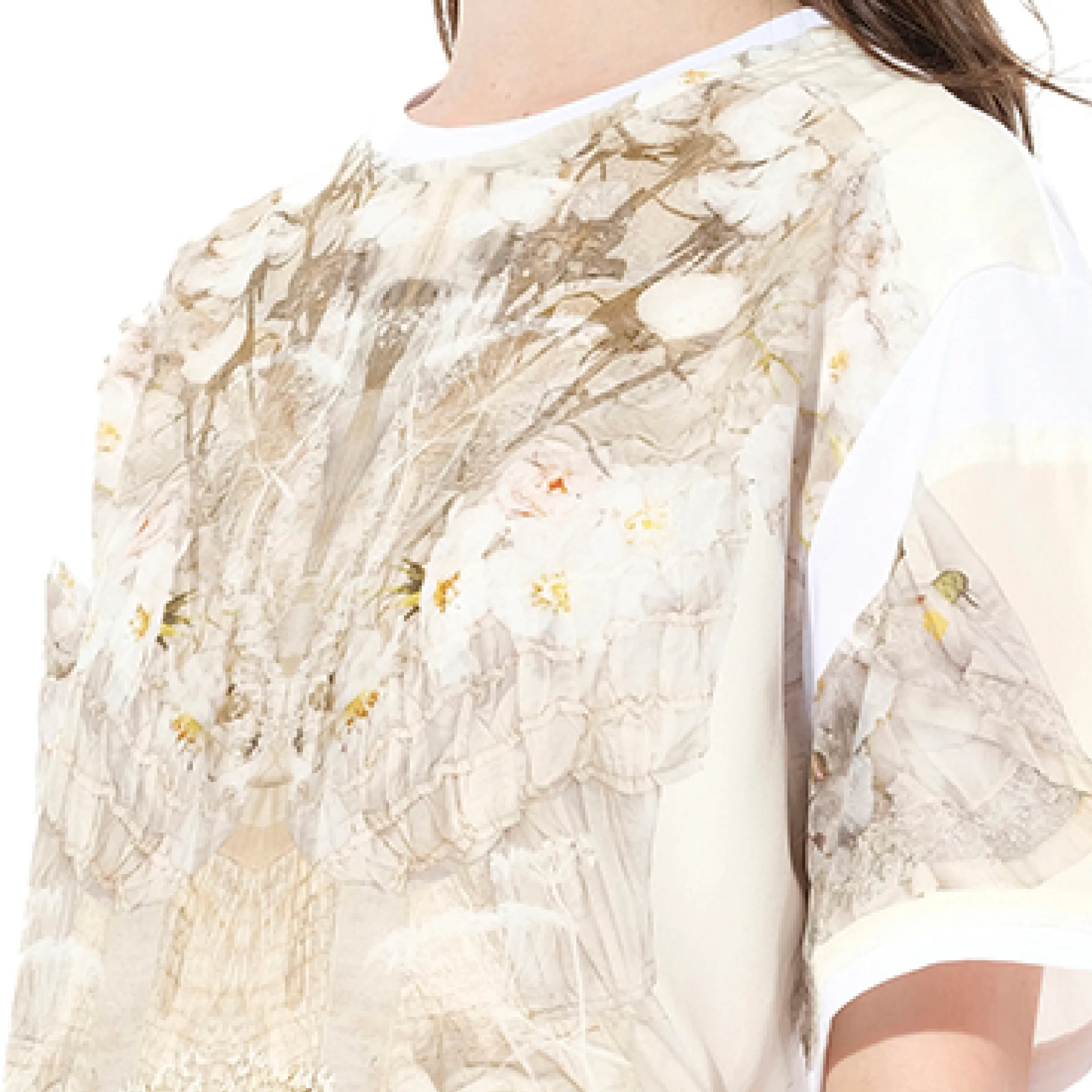 Trompe T-Shirt in White sold by MARAIS product image thumbnail 3