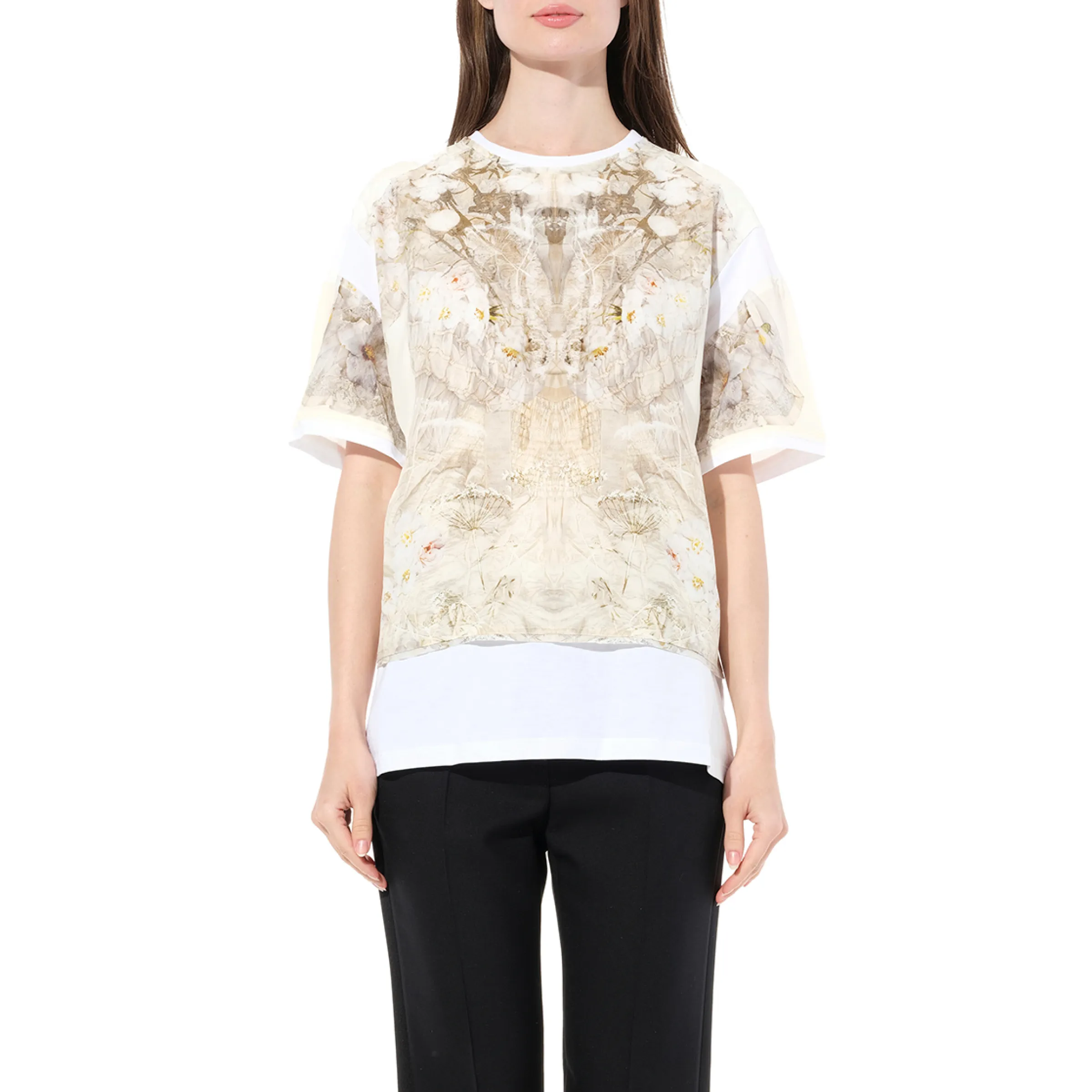 Trompe T-Shirt in White sold by MARAIS