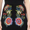 Pencil Knee Skirt in Black sold by MARAIS