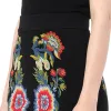 Pencil Knee Skirt in Black sold by MARAIS