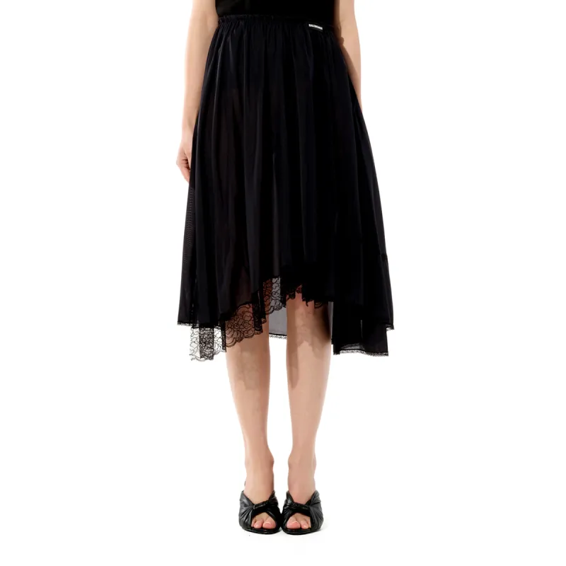 Lingerie Skirt in Black sold by MARAIS