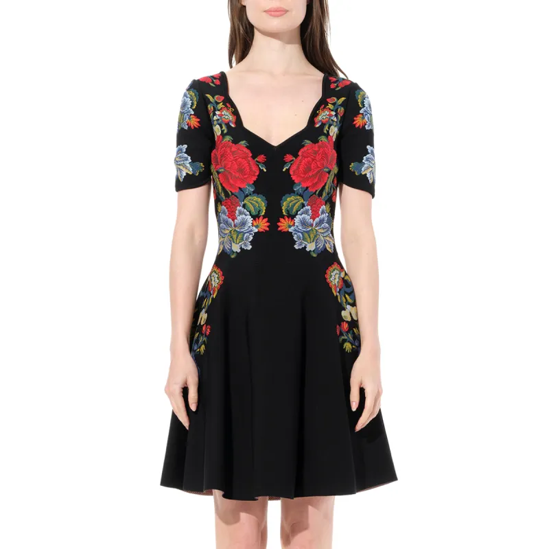 Mini Dress in Black sold by MARAIS