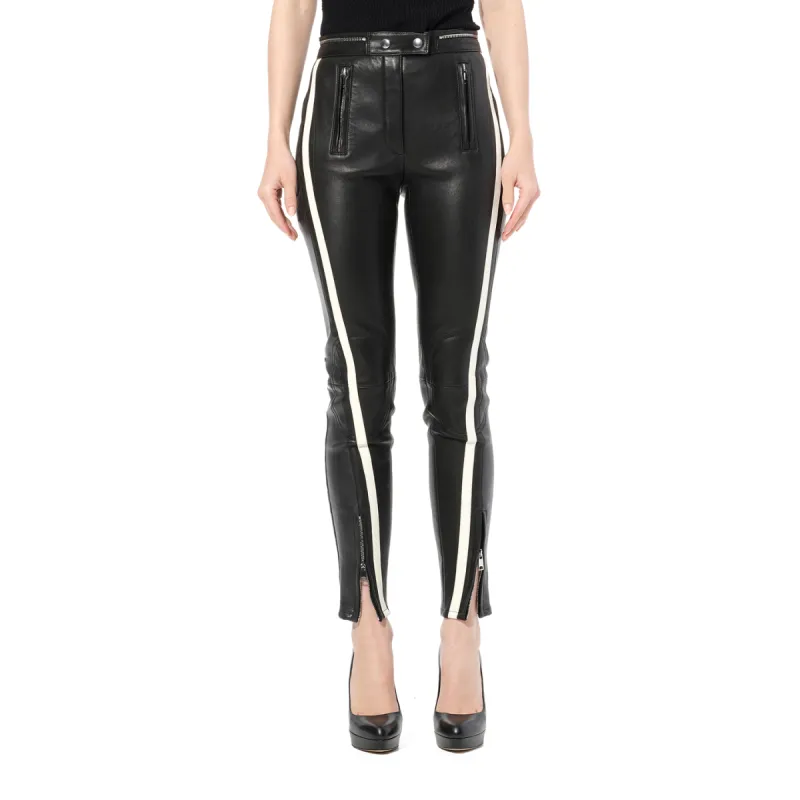 Leather Pants in Black sold by MARAIS