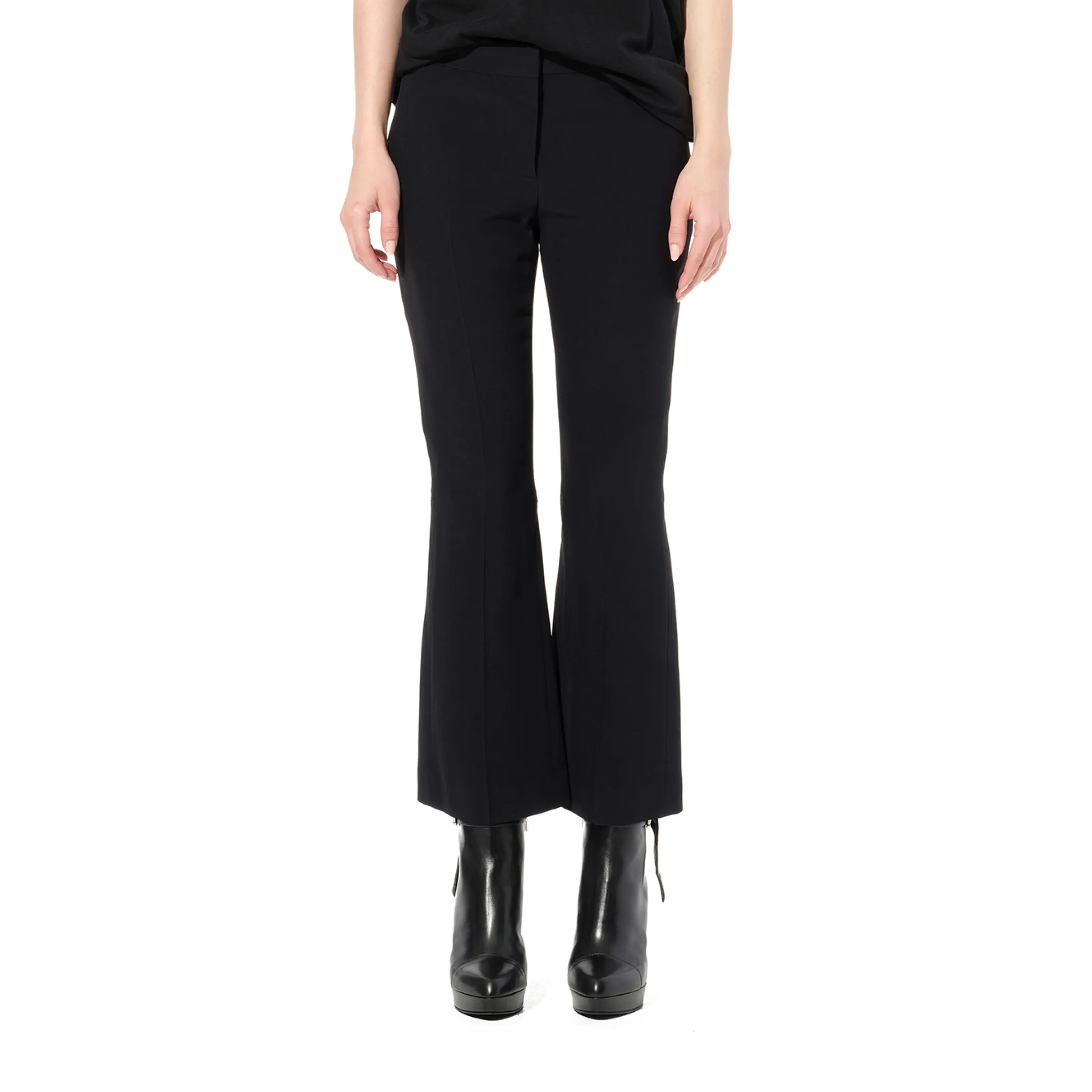 Leaf Eye Kick Pants in Black sold by MARAIS