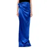 Wrap Skirt in Blue sold by MARAIS