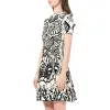 Volume Mini Dress in Ivory sold by MARAIS